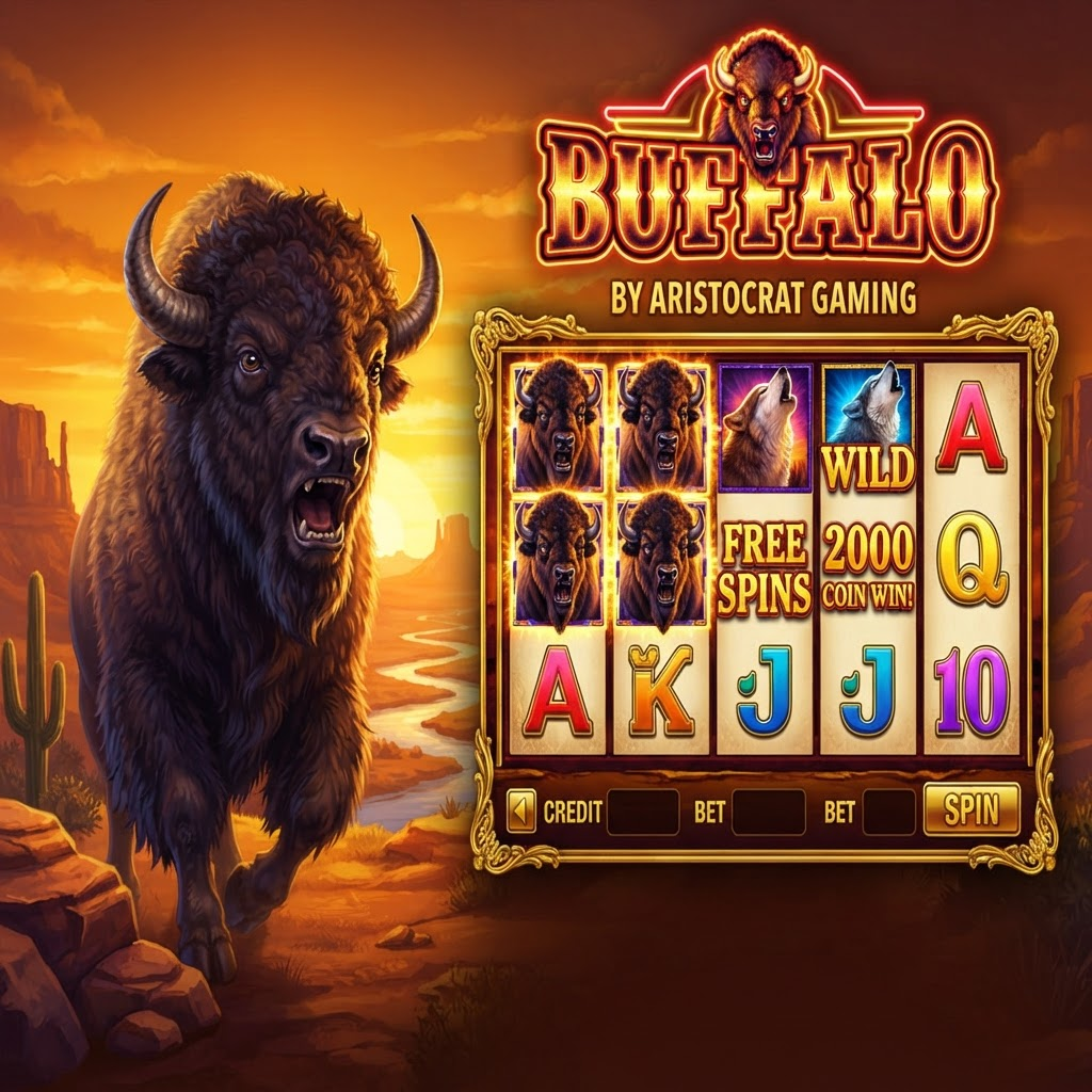 Buffalo slot by Aristocrat Gaming